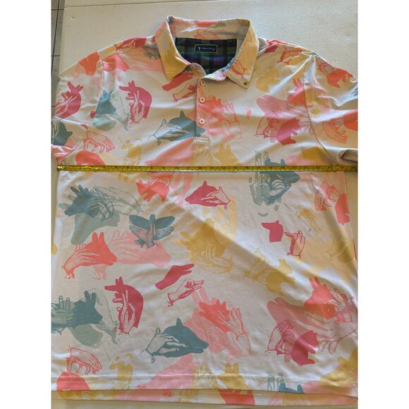 William Murray Men's "Happy Hands Club" Golf Polo Shirt Sz XL - Picture 5 of 6